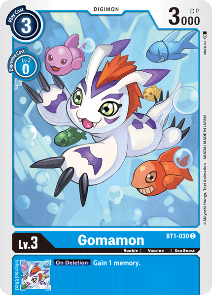 Gomamon [BT1-030] [Release Special Booster Ver.1.0] | Mindsight Gaming