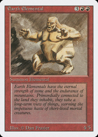 Earth Elemental [Revised Edition] | Mindsight Gaming