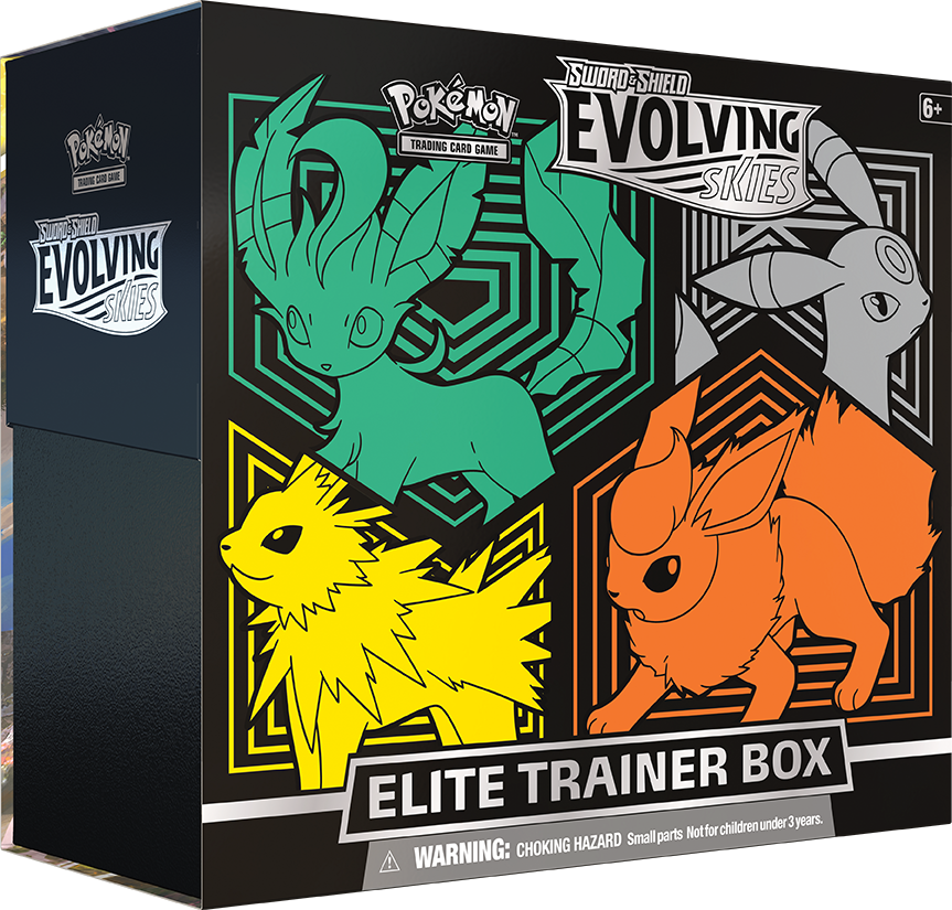 Sword & Shield: Evolving Skies - Elite Trainer Box (Flareon/Jolteon/Umbreon/Leafeon) | Mindsight Gaming