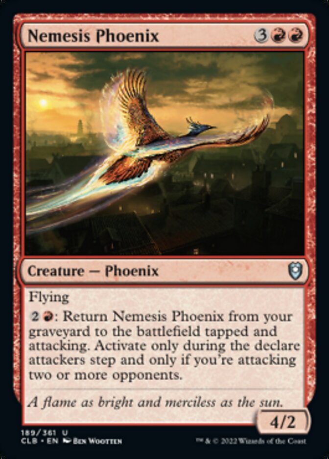 Nemesis Phoenix [Commander Legends: Battle for Baldur's Gate] | Mindsight Gaming