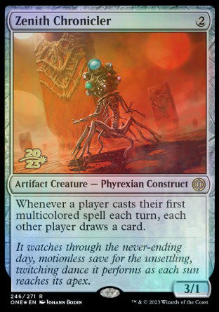 Zenith Chronicler [Phyrexia: All Will Be One Prerelease Promos] | Mindsight Gaming