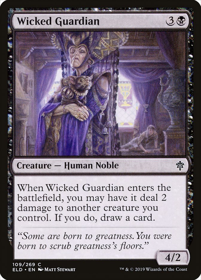 Wicked Guardian [Throne of Eldraine] | Mindsight Gaming