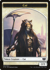 Angel // Cat Double-sided Token [Commander 2014 Tokens] | Mindsight Gaming