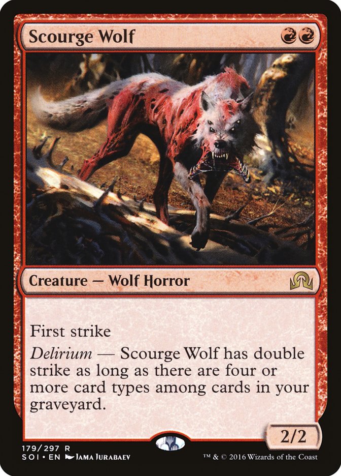Scourge Wolf [Shadows over Innistrad] | Mindsight Gaming