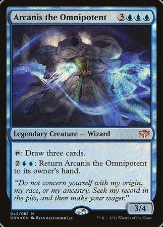 Arcanis the Omnipotent [Duel Decks: Speed vs. Cunning] | Mindsight Gaming