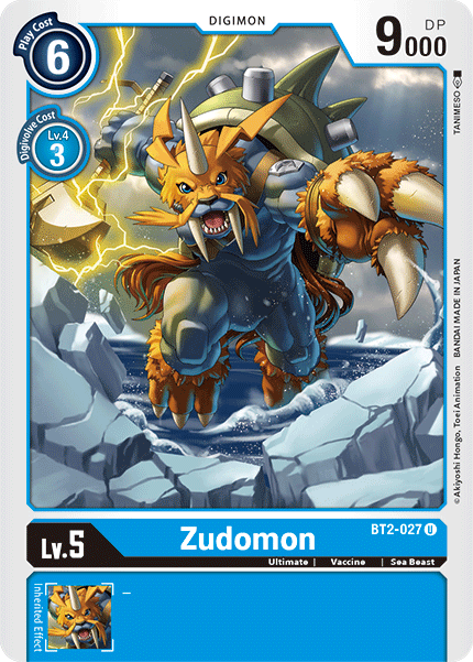Zudomon [BT2-027] [Release Special Booster Ver.1.5] | Mindsight Gaming