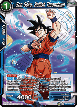 Son Goku, Hellish Throwdown (Common) [BT13-056] | Mindsight Gaming