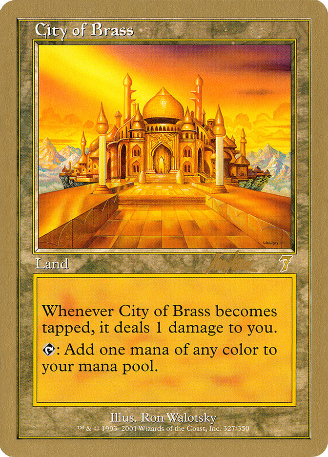 City of Brass (Brian Kibler) [World Championship Decks 2002] | Mindsight Gaming