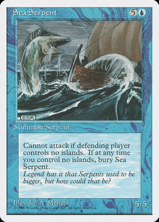 Sea Serpent [Fourth Edition] | Mindsight Gaming