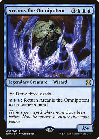 Arcanis the Omnipotent [Eternal Masters] | Mindsight Gaming