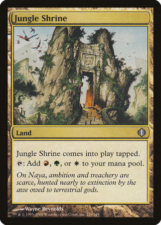 Jungle Shrine [Shards of Alara] | Mindsight Gaming