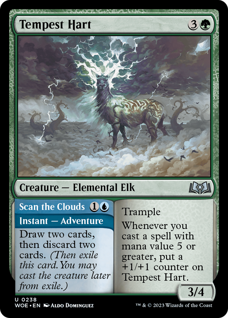 Tempest Hart // Scan the Clouds [Wilds of Eldraine] | Mindsight Gaming