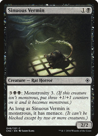 Sinuous Vermin [Conspiracy: Take the Crown] | Mindsight Gaming