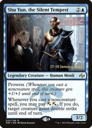Shu Yun, the Silent Tempest [Fate Reforged Promos] | Mindsight Gaming
