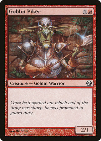 Goblin Piker [Duels of the Planeswalkers] | Mindsight Gaming