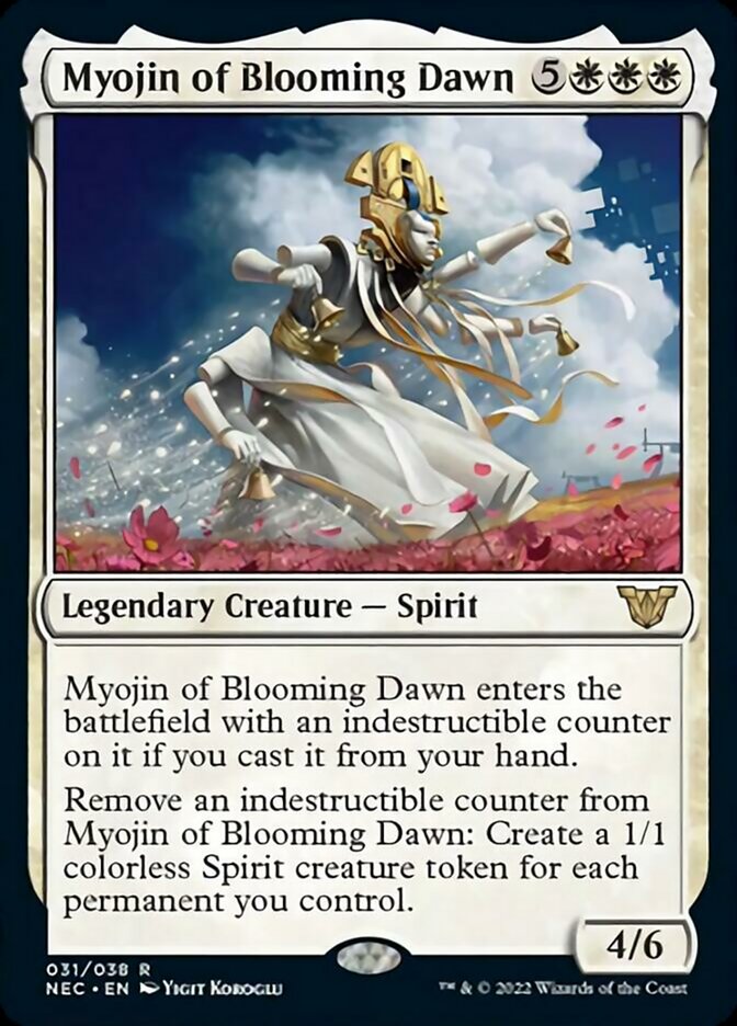 Myojin of Blooming Dawn [Kamigawa: Neon Dynasty Commander] | Mindsight Gaming