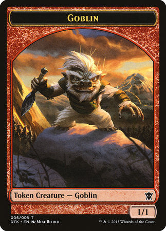 Goblin Token [Dragons of Tarkir Tokens] | Mindsight Gaming