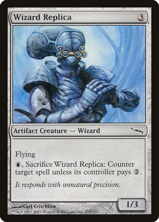 Wizard Replica [Mirrodin] | Mindsight Gaming