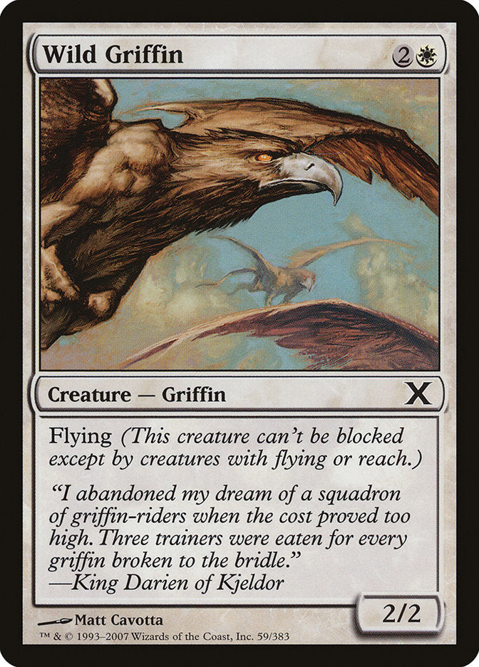Wild Griffin [Tenth Edition] | Mindsight Gaming