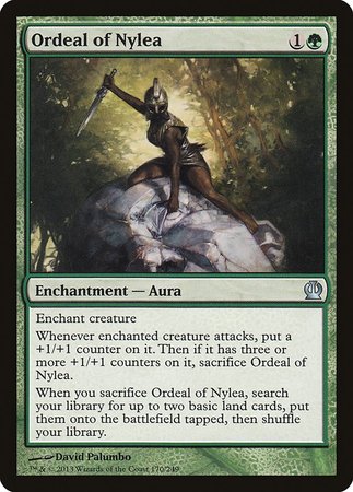 Ordeal of Nylea [Theros] | Mindsight Gaming