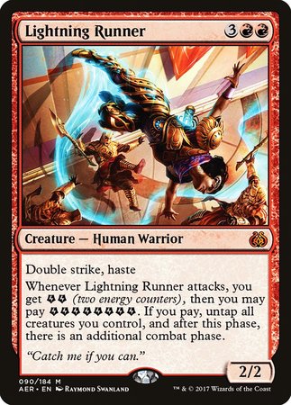 Lightning Runner [Aether Revolt] | Mindsight Gaming