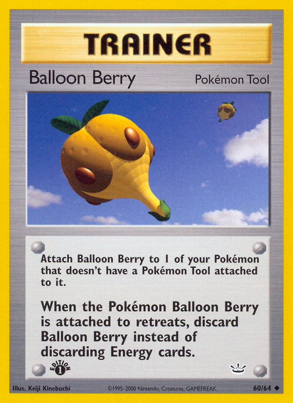 Balloon Berry (60/64) [Neo Revelation 1st Edition] | Mindsight Gaming