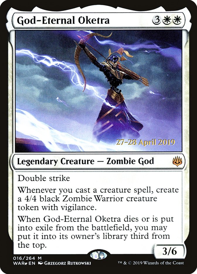 God-Eternal Oketra  [War of the Spark Prerelease Promos] | Mindsight Gaming