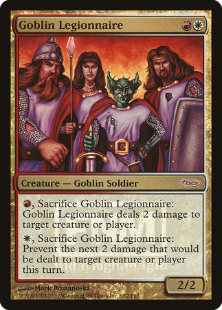 Goblin Legionnaire [Friday Night Magic 2007] | Mindsight Gaming