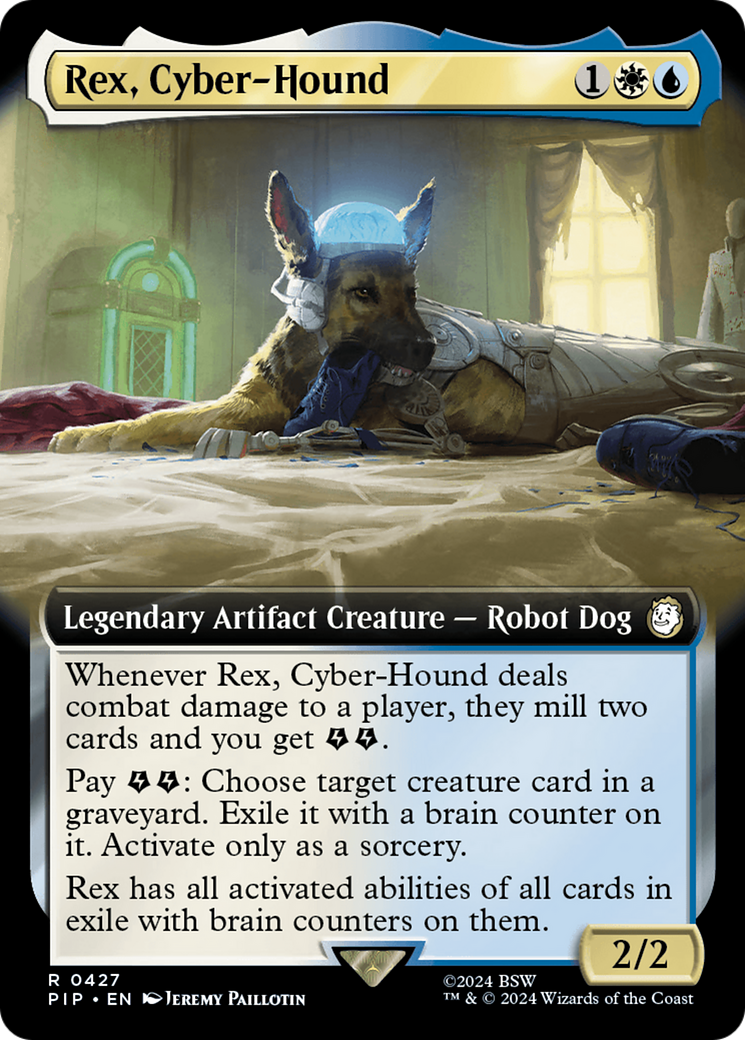 Rex, Cyber-Hound (Extended Art) [Fallout] | Mindsight Gaming