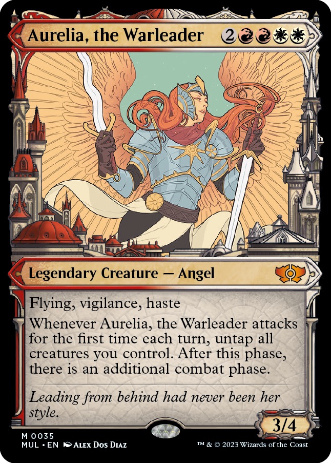Aurelia, the Warleader [Multiverse Legends] | Mindsight Gaming