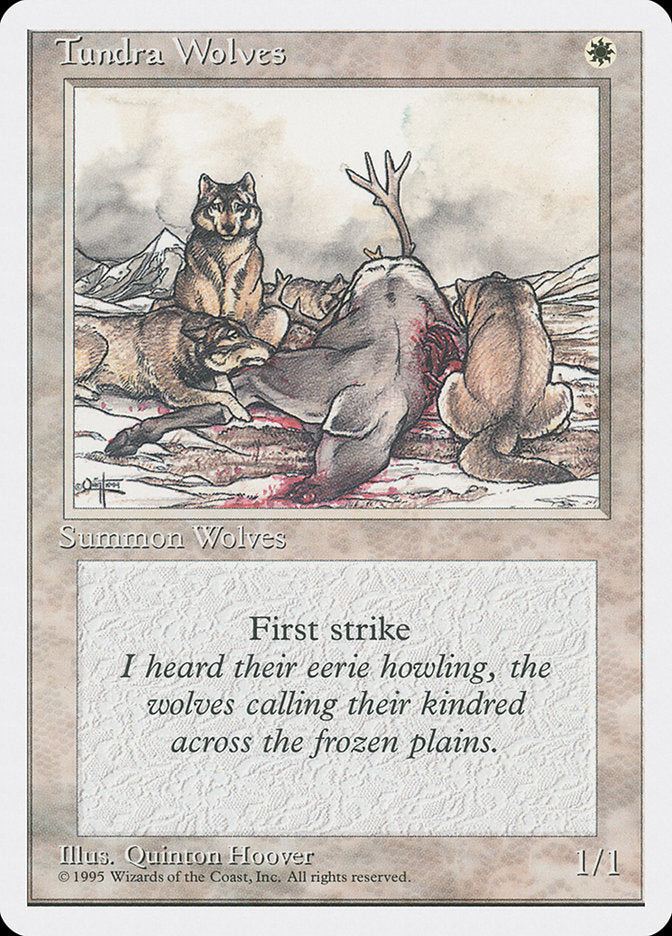 Tundra Wolves [Fourth Edition] | Mindsight Gaming