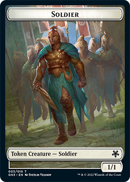 Soldier // Drake Double-Sided Token [Game Night: Free-for-All Tokens] | Mindsight Gaming