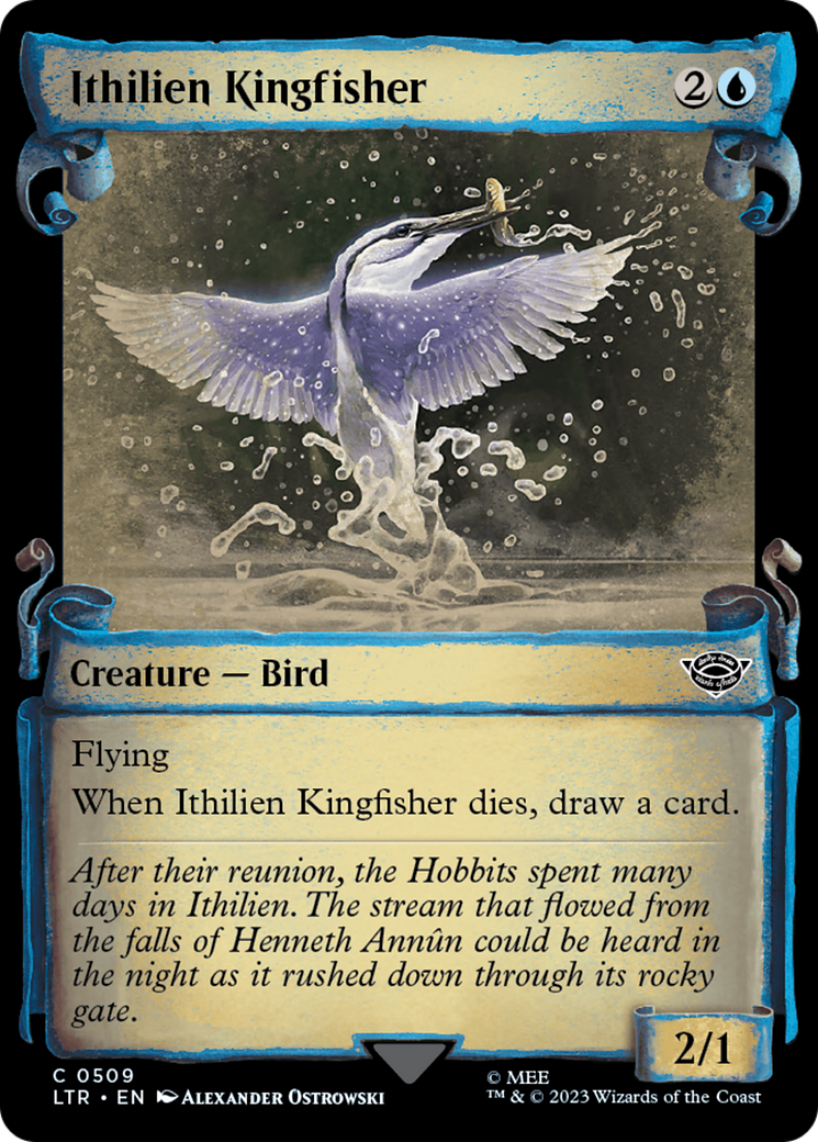 Ithilien Kingfisher [The Lord of the Rings: Tales of Middle-Earth Showcase Scrolls] | Mindsight Gaming