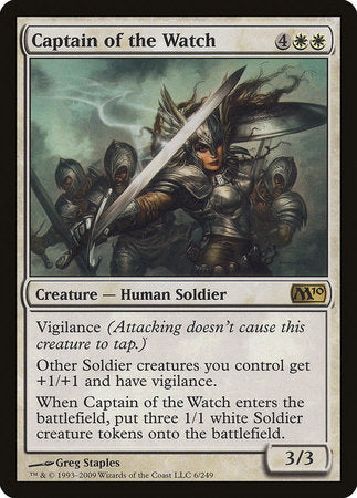Captain of the Watch [Magic 2010] | Mindsight Gaming