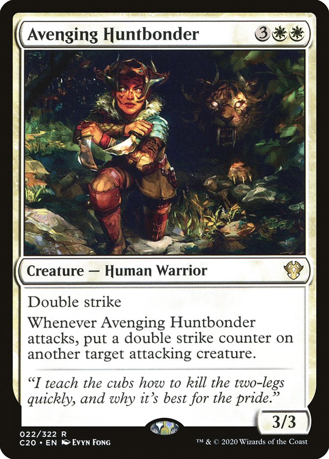 Avenging Huntbonder [Commander 2020] | Mindsight Gaming