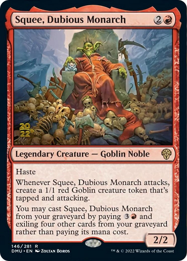 Squee, Dubious Monarch [Dominaria United Prerelease Promos] | Mindsight Gaming