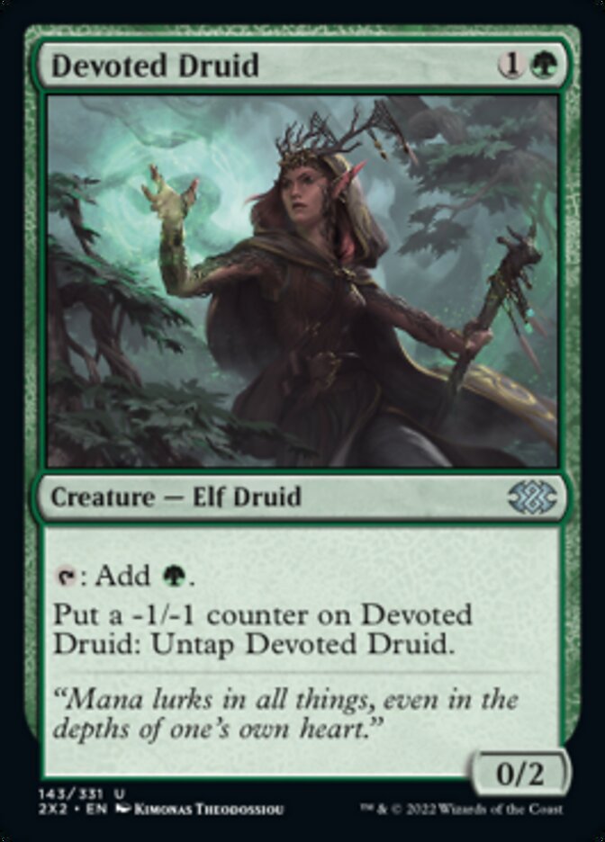Devoted Druid [Double Masters 2022] | Mindsight Gaming