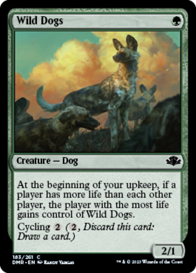 Wild Dogs [Dominaria Remastered] | Mindsight Gaming