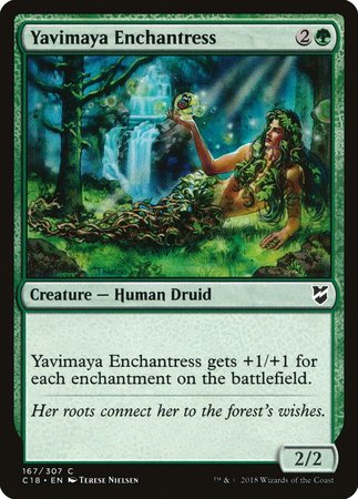 Yavimaya Enchantress [Commander 2018] | Mindsight Gaming
