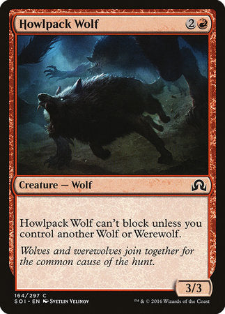 Howlpack Wolf [Shadows over Innistrad] | Mindsight Gaming