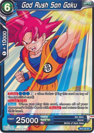God Rush Son Goku (Starter Deck - The Awakening) [SD1-02] | Mindsight Gaming