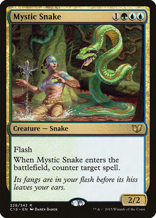 Mystic Snake [Commander 2015] | Mindsight Gaming