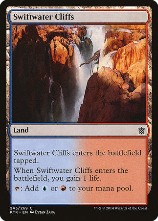 Swiftwater Cliffs [Khans of Tarkir] | Mindsight Gaming