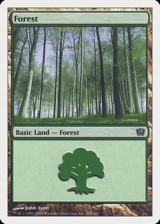 Forest (350) [Ninth Edition] | Mindsight Gaming