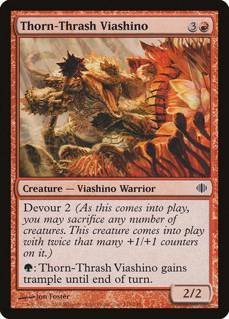 Thorn-Thrash Viashino [Shards of Alara] | Mindsight Gaming