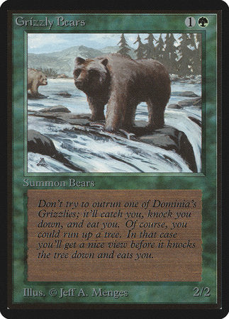 Grizzly Bears [Limited Edition Beta] | Mindsight Gaming