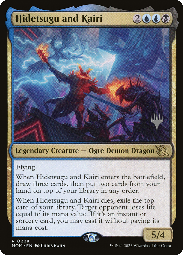 Hidetsugu and Kairi (Promo Pack) [March of the Machine Promos] | Mindsight Gaming