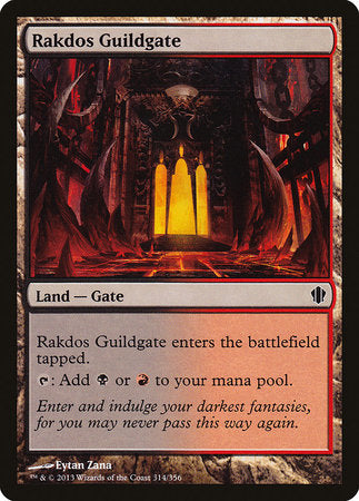 Rakdos Guildgate [Commander 2013] | Mindsight Gaming