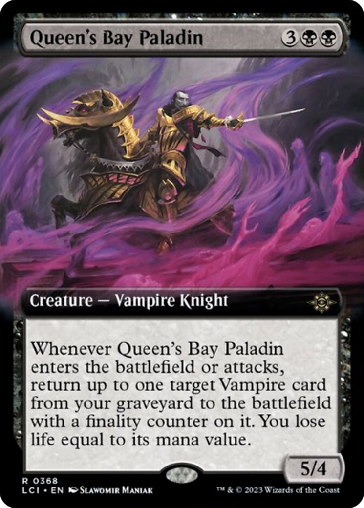Queen's Bay Paladin (Extended Art) [The Lost Caverns of Ixalan] | Mindsight Gaming