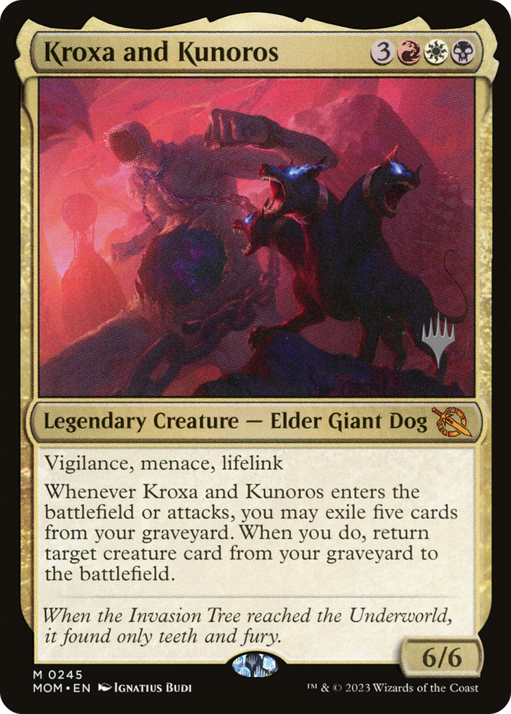 Kroxa and Kunoros (Promo Pack) [March of the Machine Promos] | Mindsight Gaming